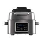 Freidora De Aire Peabody Con Grill 6 Litros 1600 Watts Pe-afg01ix Color Plateado