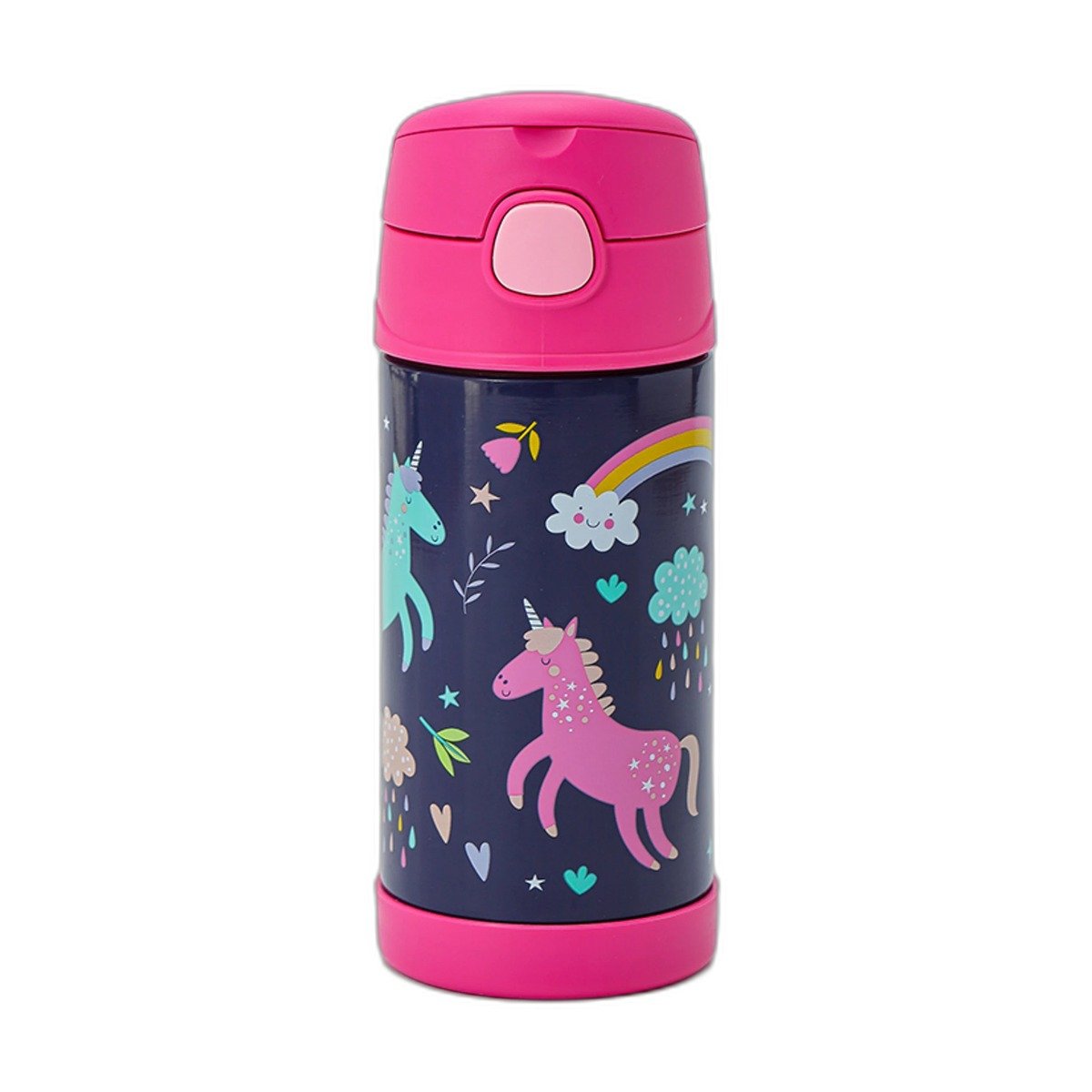01707UNI-1.jpg Termo Infantil Funtainer F401 Thermos 355ml - Unicornio - Imagen 1
