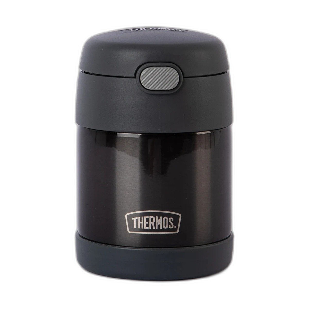 06408GOS-1.jpg Contenedor de Comida Infantil Funtainer Thermos 290ml - Gris Oscuro - Imagen 1