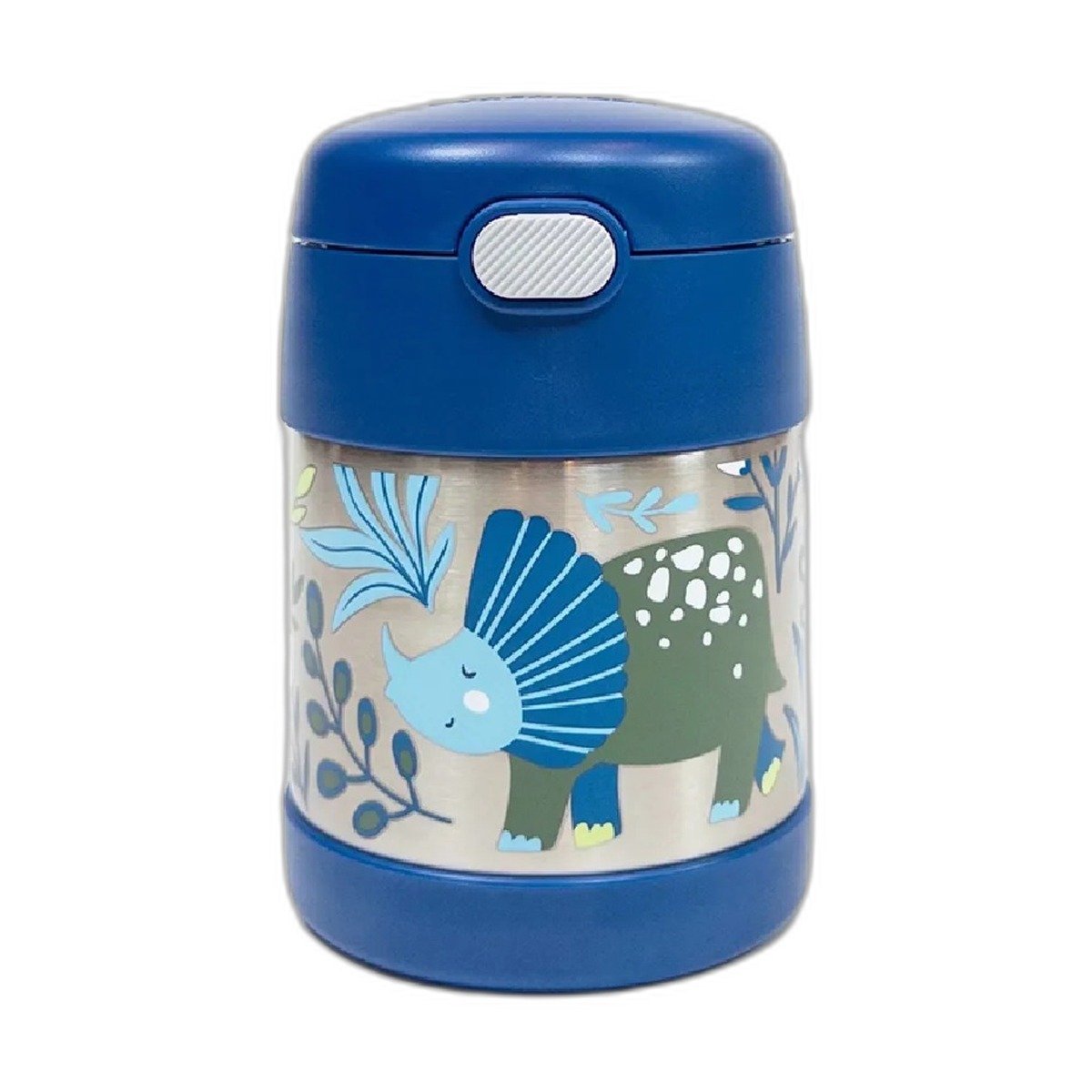 06824DINAZU-1.jpg Contenedor de Comida Infantil Funtainer Thermos - Dinosaurios Azul - Imagen 1