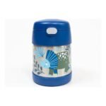 Contenedor de Comida Infantil Funtainer Thermos - Dinosaurios Azul