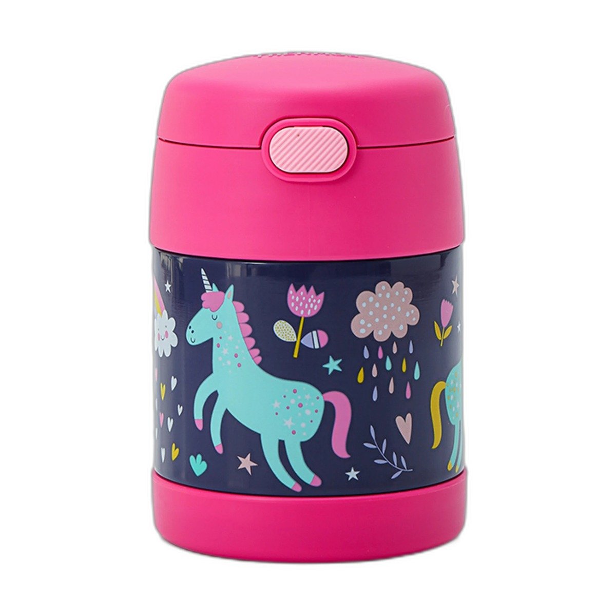 06824UNI-1.jpg Contenedor de Comida Infantil Funtainer Thermos - Unicornio - Imagen 1