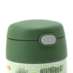Contenedor de Comida Infantil Funtainer Thermos - Dinosaurios Azul - Imagen 5