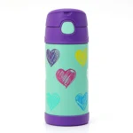Termo Infantil Funtainer F401 Thermos 355ml - Corazones
