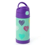 Termo Infantil Funtainer F401 Thermos 355ml - Corazones - Imagen 3