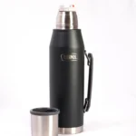 Termo Thermos 1300ml con Pico Pulsador - Gris Oscuro