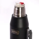 Termo Thermos 1300ml con Pico Pulsador - Gris Oscuro - Imagen 10