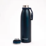 Botella Térmica Tapa a Rosca Acero 500ml - Azul Oscuro - Imagen 3