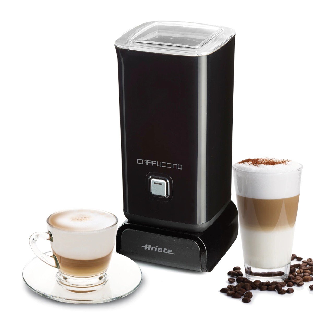 04989 Espumador de Leche Ariete Cappuccino Negro - Imagen 1