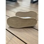 Pantuflas Bota Floripondias Net Corderito Natural con cierre - Imagen 4