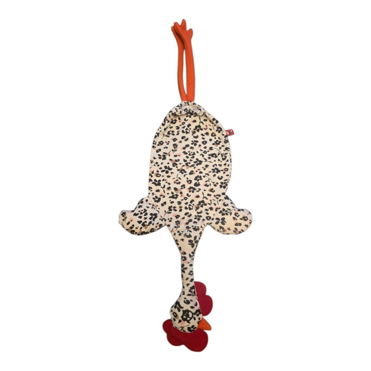 Dispenser organizador de bolsas gallina Etelvina Animal Print Dispenser Organizador de Bolsas Gallina Etelvina Flores Blanco y Negro