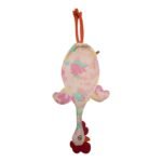 Dispenser Organizador de Bolsas Gallina Etelvina Manchas Rosa y Fucsia