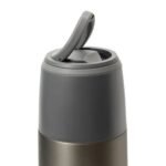 TERMO THERMOS 1000ML ROSCA VERTEDOR Y TAZA GRIS - Imagen 3