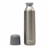 TERMO THERMOS 1000ML ROSCA VERTEDOR Y TAZA GRIS - Imagen 4