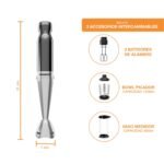 LICUADORA MANO 1000W PEABODY PE-LMA328R - Imagen 6