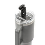 TAZA VIAJE THERMOS 1200ML MANIJA SORBETE GRIS - foto 2