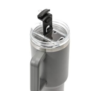 TAZA VIAJE THERMOS 1200ML MANIJA SORBETE GRIS - foto 2