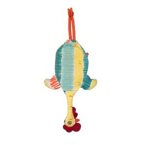 Dispenser de bolsas gallina Etelvina Verde Amarilla y Naranja