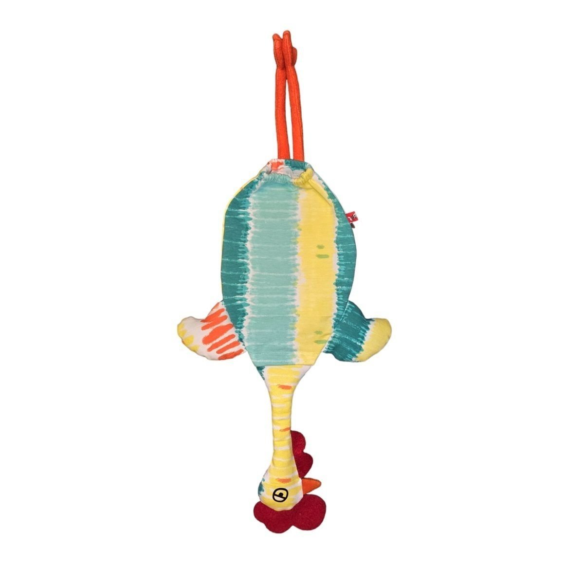 Dispenser de bolsas gallina Etelvina Verde Amarilla y Naranja Dispenser de bolsas gallina Etelvina Verde Amarilla y Naranja