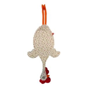 Dispenser de bolsas gallina Etelvina Flores Violeta