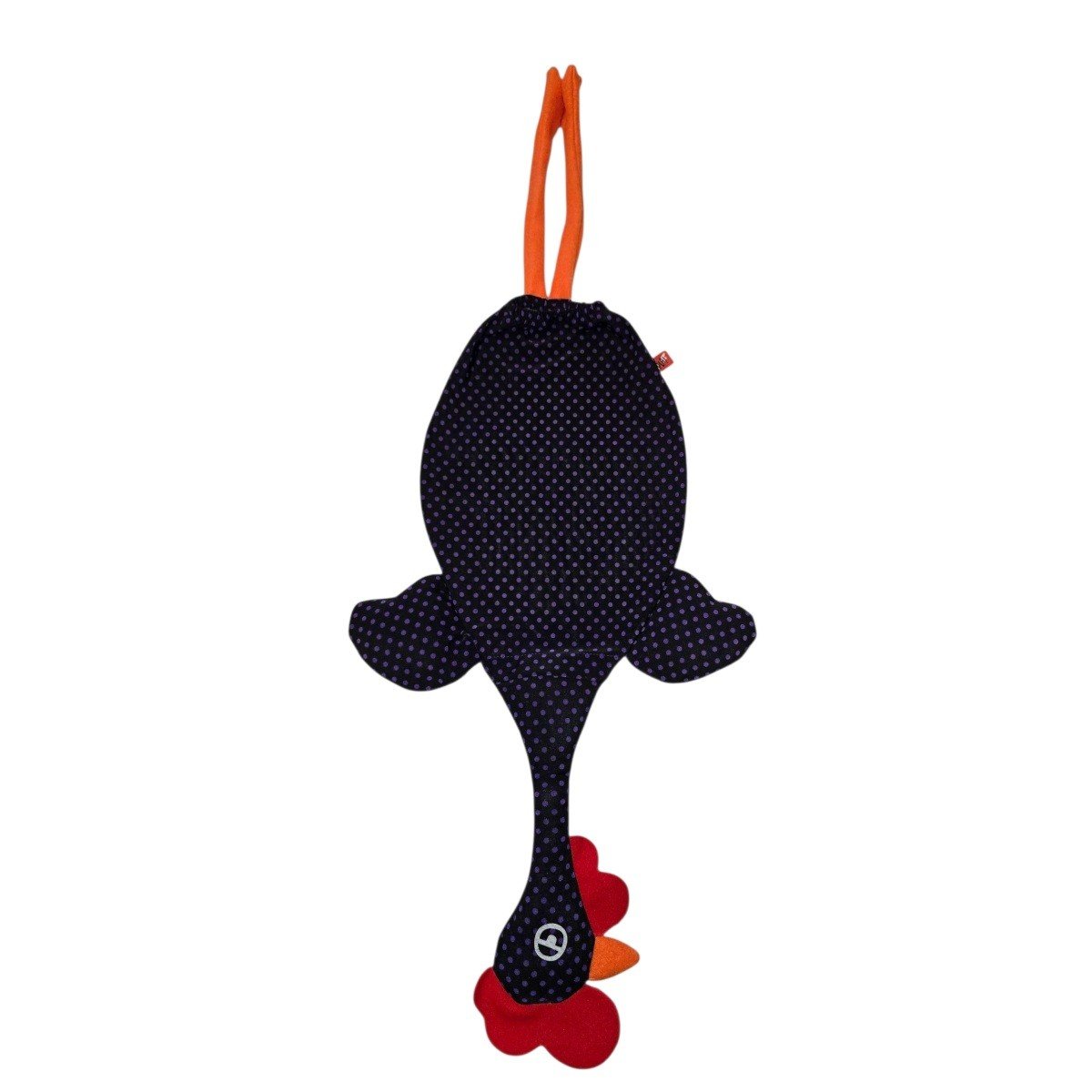 Dispenser Organizador de Bolsas Gallina Etelvina Lunares Chicos Negro y Violeta Dispenser Organizador de Bolsas Gallina Etelvina Lunares Chicos Negro y Violeta