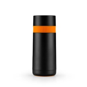 VASO TERMICO 500ML BRA ENJOY NEGRO Y NARANJA
