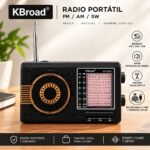 RADIO AM FM PORTATIL SOLAR RECARGABLE